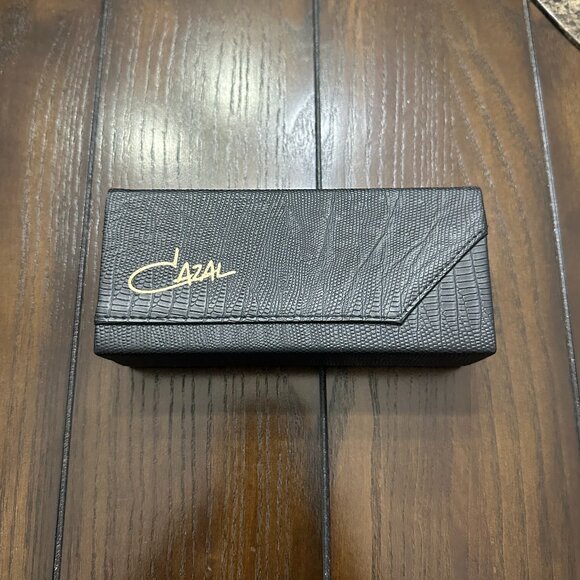 NEW Cazal Legends 664/3 001 Shiny Black Gold Grey Gradient Sunglasses - Picture 4 of 9